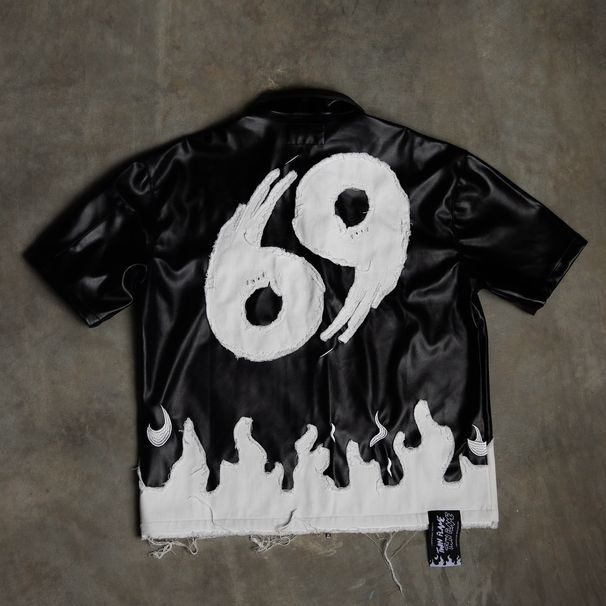 Men's Clothing Leather Jacket Handsome Internet Celebrity Cardigan 69 Digital New Printed Top Zipper Jacket_viptrois.com