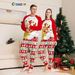 Christmas deer snow Bear Christmas family dress printed home dress pajamas_viptrois.com