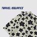 Men's Clothing Beach Holiday Flower Shirt Summer Ice Silk Thin Loose Short Sleeved Shirt Trendy Handsome Casual Jacket_viptrois.com