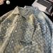 Men's Clothing Fashion Brand Retro Washed Distressed Jacquard Denim Jacket Loose Casual Versatile Full Print Couple Jacket_viptrois.com