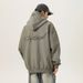 Men's Clothing Retro Heavy Hoodie Sweatshirt Autumn And Winter High Street Letter Embroidery Casual Hoodie Loose Jacket_viptrois.com