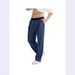 Men's Clothing New Men's Men's Stitching Casual Knitted Trousers_viptrois.com