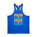 Men's Cotton Fitness Training Vest Summer I-Back Bottom Shirt Skinny Elastic Bottom Shirt Sleeveless T-Shirt_viptrois.com