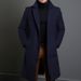 Classic Single-Breasted Trench Coat For Men – Slim Fit Lapel Coat (Khaki/Black/Light Gray/Royal Blue/Burgundy/Dark Blue/Dark Gray, Sizes M-5XL)_viptrois.com
