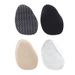 Ultra-Soft Silicone Forefoot Cushion Pads – Non-Slip Half Insoles For High Heels & Dress Shoes (Black, Nude, Black/White Dots, Clear)_viptrois.com