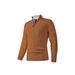 Men's Half-Zip Knit Sweater – Autumn/Winter Casual Pullover With Solid Color Design_viptrois.com