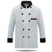Men's Clothing Long Sleeved Chef Clothes Kitchen Clothes Catering Hotel Work Clothes Canteen Long Sleeved Work Clothes_viptrois.com