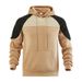 Men's Clothing Autumn And Winter New Trend Loose Large Size Color Matching Shoulder Hooded Sweatshirt Casual Pullover Top Jacket_viptrois.com