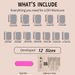 24 Pieces Of Pure Color Wearable Nails With Light Yellow Color, Rectangular Wearable Nail Art Pieces, Finished Nail Pieces_viptrois.com