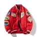 Varsity Jackets: Winter Baseball Jackets For Men And Women, Streetwear Fashion Coat, Blue Red_viptrois.com