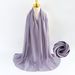 Women's Scarves Pearl Chiffon Scarf For Women, Solid Color Bubble Scarf, All Match Headscarf, Malaysian Silk Scarf_viptrois.com