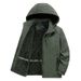 Men's All-Weather Parka Jacket - Windproof Fleece-Lined Hooded Coat With Water-Resistant Shell (Extended Sizes M-5XL)_viptrois.com
