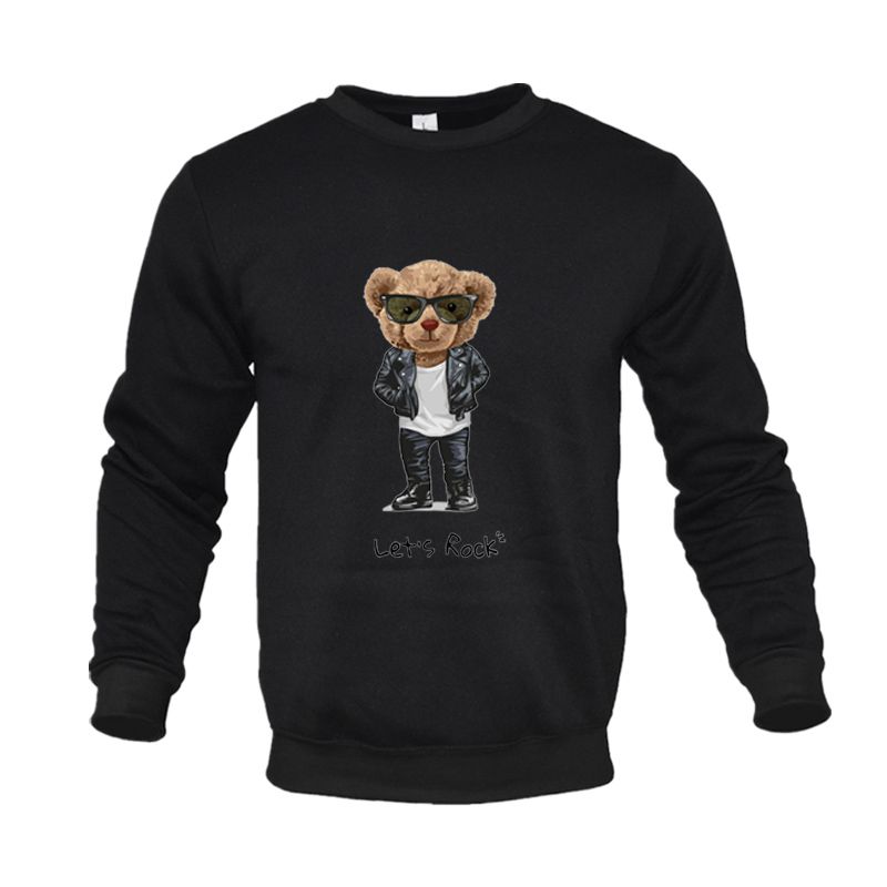 New Fashion Fashion Brand Print Crewneck Hoodie_viptrois.com