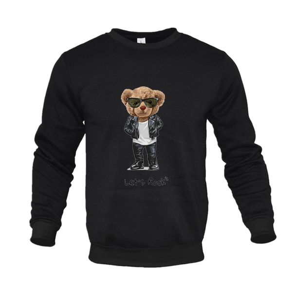New Fashion Fashion Brand Print Crewneck Hoodie_viptrois.com