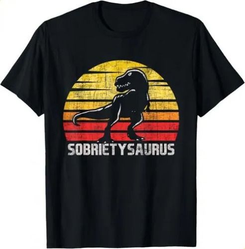 T-shirtt-shirtsobrietysaurus 2026 - Sober Sobriety Anniversary Re_viptrois.com