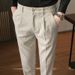 Men's Casual Trousers Autumn And Winter New Corduroy Trousers Slim Trendy Suit Trousers_viptrois.com