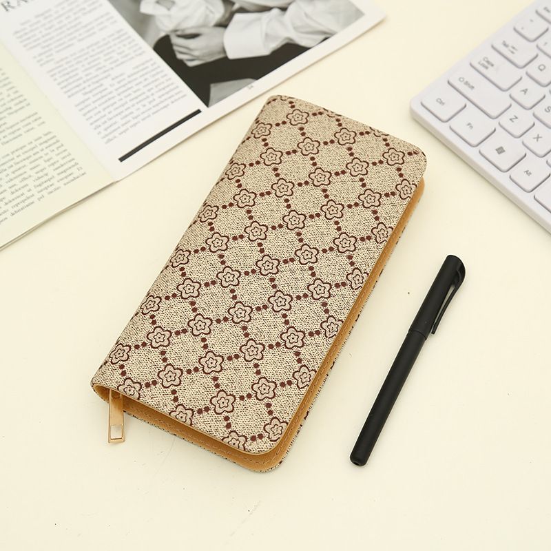 Women's Bags Ladies Long Large Capacity Zipper Wallet Fashionable Simple Clutch Wallet New Coin Purse In Stock_viptrois.com