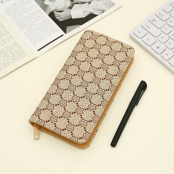 Women's Bags Ladies Long Large Capacity Zipper Wallet Fashionable Simple Clutch Wallet New Coin Purse In Stock_viptrois.com