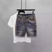 Men's Clothing Denim Shorts Men's Summer American Loose Pants Baita Casual Shorts Control_viptrois.com