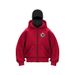 Men's Clothing Trendy Metal Print Hooded Sweatshirt - Eye-Catching Graphic Pullover For Streetwear Lovers | Available In Black, White, Gray & Red_viptrois.com