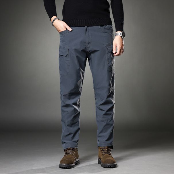 Men's Clothing Straight Leg Cargo Pants Slim-Fit Retro Work Pants – Stretch Cargo Pants For Men, Classic Straight-Leg Design (6 Colors, Up To 3XL)_viptrois.com