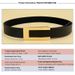 New Belt for Women with Minimalist Button Waist Belt Women's Instagram Belt Fashionable and Versatile Decoration_viptrois.com