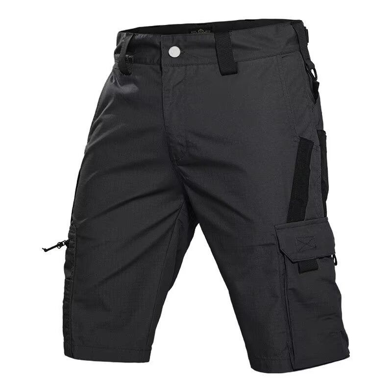 Men's Summer Tactical Pants Loose Fit Multiple Pockets Sporty Cool Design Workwear Five Point_viptrois.com
