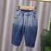Baby Clothes Korean Style Jeans Spring And Autumn Children Boys Girls Baby Children Casual Long Pants Loose Sports Pants_viptrois.com