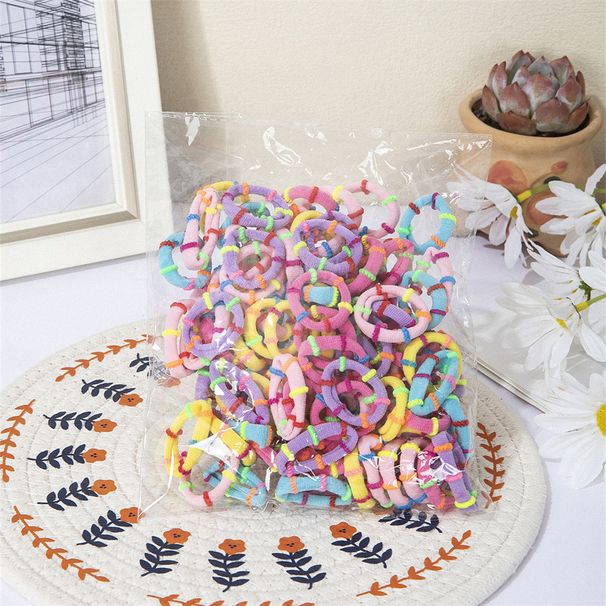 Children's Accessories Simple Temperament Hair Rope Rubber Band Female Head Tie High Elastic Durable Hair_viptrois.com