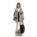 Loom Loom Mi Xian Clothing Unisex Trendy Brand European And High Cardigan V-Neck Sweater American Street Style Versatile Couple_viptrois.com