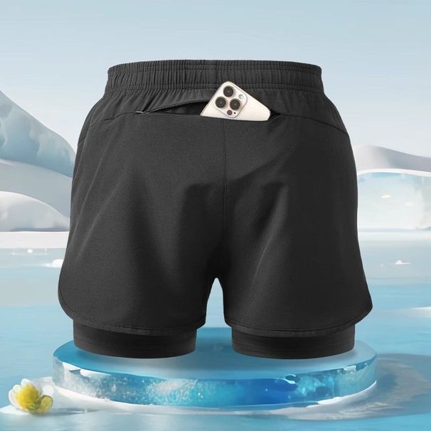 Men's Clothing Running Shorts Summer Professional Track And Field Training Quick Drying Three Point Pants_viptrois.com