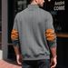 Men's Clothing European And American Men's Jacquard Polo Shirt Henley Collar Long Sleeve Patch Embroidery Pullover Hot Sale_viptrois.com