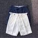 Men's Summer Thin Linen Shorts Casual Mid-Length Breathable 5 Point Trendy White Small Trousers Youth Pants_viptrois.com