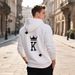 Men's & Women's Oversized Hoodie – Unisex Pullover Sweatshirt With All-Over Print, Fleece-Lined Comfort (S-XXXL, 30+ Colors)_viptrois.com