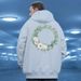 Loom Loom European American Brand Plus Size Men's Hoodie Spring And Autumn Fleece Lined Thickened Long Sleeve Wreath Trendy Loose_viptrois.com