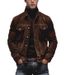 Autumn Winter Men's Corduroy Long Sleeve Turn-down Collar Jacket Coat Men_viptrois.com