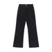Flared Vibe Trendy Brand Men's Solid Color Simple Versatile Loose Wide-Leg Long American Style Hippie Casual Pants_viptrois.com
