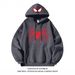 New Trendy Brand Hooded Sweater Men's Autumn Thin Long-sleeved Loose Casual Printed Sweater_viptrois.com