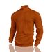 Men's High Neck Knit Sweater Winter Cable Pullover Slim Fit Long Sleeve Casual Warm Turtleneck Jumper For Autumn_viptrois.com