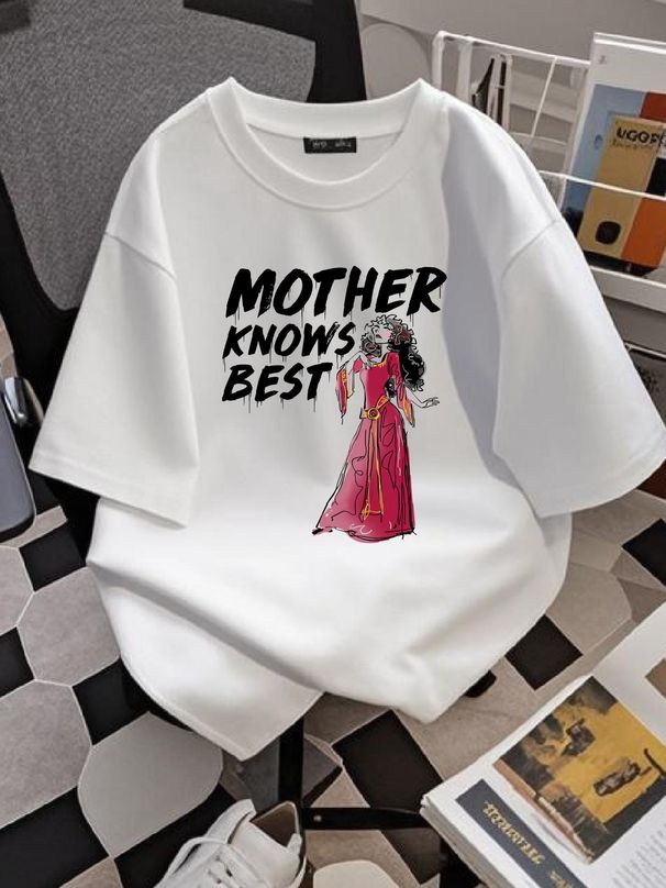 Gothel Mother Knows Best Shirt, Tangled T-Shirt, Mother'S Day Gift, Tangled Tee Comfortable Casual Graphic Slightly Stylish Breathable Streetwear_viptrois.com