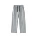Men's Heavyweight Curved Trousers American Style Athletic Sweatpants Loose Fitting Wide Leg Casual Trousers Trendy for Autumn And Winter_viptrois.com