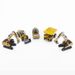 Mother & Kids 1:60 Alloy Construction Vehicle Static Model Toy Excavator Drill Rig Dump Truck Loader Roller Realistic Miniature Engineering Vehicles_viptrois.com