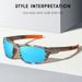 Unisex Cycling Sports Polarized Square Frame Camouflage Tactical Glasses Outdoor Fishing Trendy Sunglasses_viptrois.com
