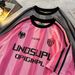 Men's Clothing Men's And Women's Short Sleeved T Shirts Striped Mesh Jersey Loose Quick Drying Tops_viptrois.com