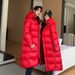 Heavy-Duty Long Parka With 550FP White Goose Down – Extreme Cold Weather Coat For Men & Women (Windproof & Water-Resistant, Black/Red, S-3XL)_viptrois.com