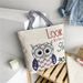 Women's Shoulder Bags Fashionable Illustration Tote Bag, Artistic And Retro Single-shoulder Bag, Underarm Bag, Single-sided Embroidered Bag For Women_viptrois.com