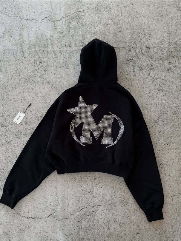 Retro Streetwear Embroidered Hoodie Set - Unisex Pullover Sweatshirt With Vintage Design, Loose Fit & Comfortable Polyester Fabric_viptrois.com