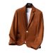CT Jacket Korean Style Slim Fit Youth 2025 Casual Fashion Single Suit Small Blazer Men's Trend_viptrois.com