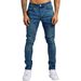 Men's Clothing Summer Hip Hop Skinny Jeans Versatile Street Style Rebellious Slim Fit Denim Jeans_viptrois.com