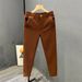 Men's Clothing High End Men's Casual Pants Summer Fashion Slim Straight Trousers Youth Nine Point Pants Men's New Style_viptrois.com
